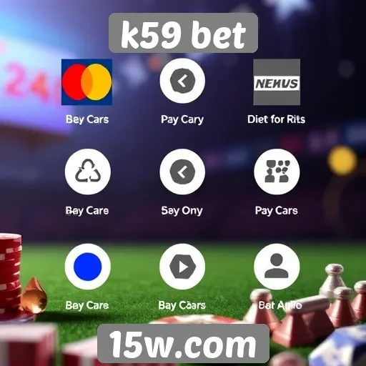 Métodos de pagamento aceitos no k59 bet